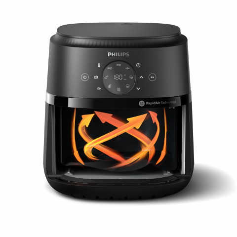 Frytkownica beztłuszczowa PHILIPS NA221/00 black - Galeria zdjęcie 6