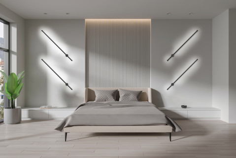 Lampa ścienna LED Activejet AJE-HILTON Black NW - Galeria zdjęcie 13