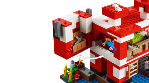 LEGO MINECRAFT 21270 Dom grzybowej krowy - Galeria zdjęcie 5