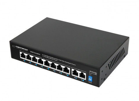 ESPERANZA SWITCH 10-PORTOWY POE 96W SPOTTER ENS106 - Galeria zdjęcie 1