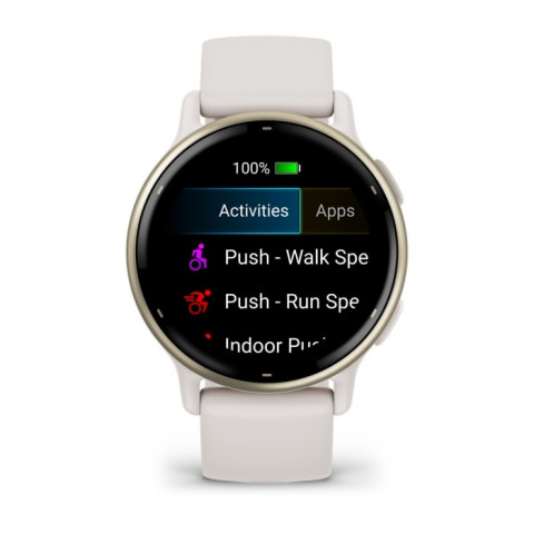 Zegarek Garmin Vivoactive 5 42mm Kremowo-złoty - Galeria zdjęcie 6