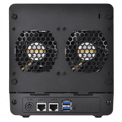 NAS Synology DS423; Tower; 4x (3.5" SATA HDD); Realtek RTD1619B;,2GB DDR4, 2x 1GbE RJ-45 - Galeria zdjęcie 5