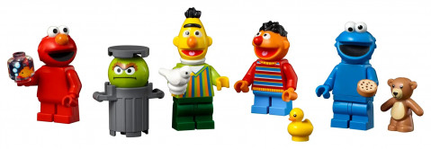 LEGO Ideas 21324 123 Ulica Sezamkowa - Galeria zdjęcie 8