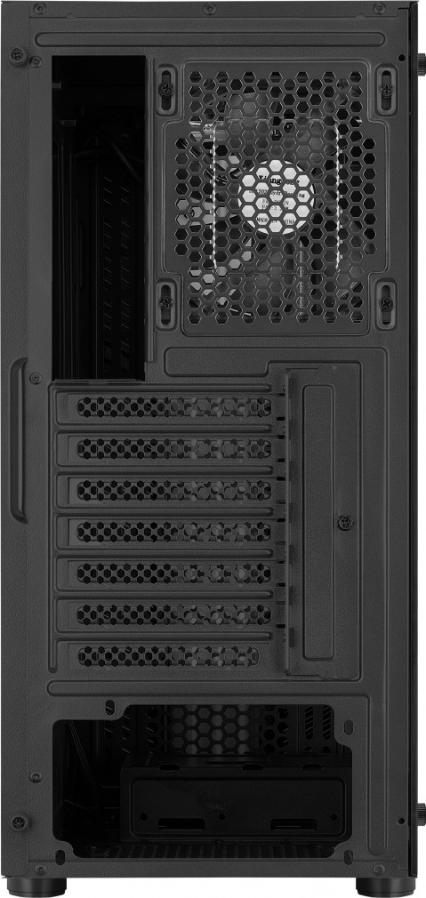 Obudowa AEROCOOL PGS MECHA-G-BK-v1 RGB czarna - Galeria zdjęcie 10