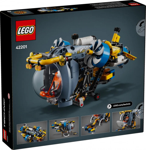 LEGO TECHNIC 42201 Technic Badawcza łódź podwodna - Galeria zdjęcie 2