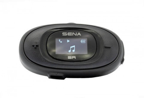 Interkom motocyklowy Sena 5R-01D 5R Bluetooth 5.1 700m z wyświetlaczem LCD i uniwersalnym zestawem mikrofonów na 2 kaski - Galeria zdjęcie 1