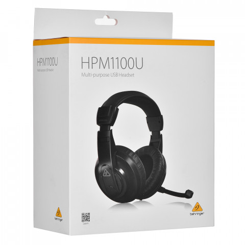 Behringer HPM1100U - Słuchawki zamknięte z mikrofonem i złączem USB - Galeria zdjęcie 9