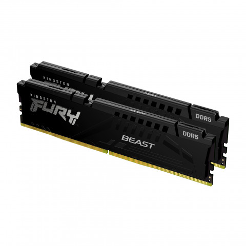 Kingston FURY DDR5 32GB (2x16GB) 5200MHz CL40 Beast Black XMP (KF552C40BBK2-32) - Galeria zdjęcie 2