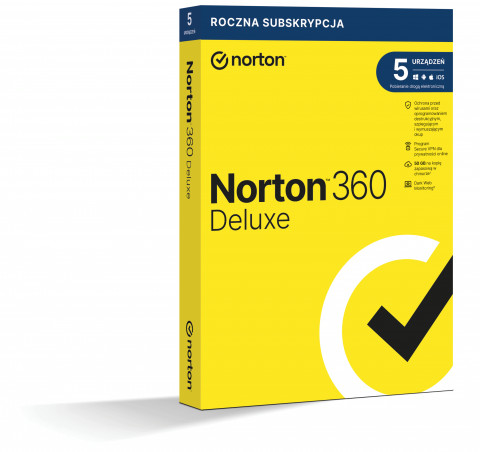 Norton 360 Deluxe 5D/12M ESD - Galeria zdjęcie 1