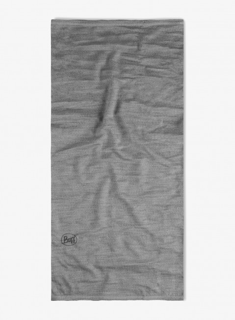 Bandana BUFF MERINO LIGHTWEIGHT SOLID LIGHTGREY - Galeria zdjęcie 2