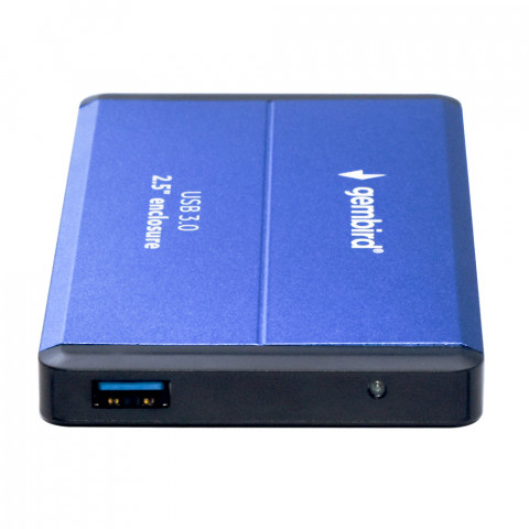 GEMBIRD OBUDOWA HDD/SSD USB 3.0 2.5" SATA NIEBIESK - Galeria zdjęcie 2
