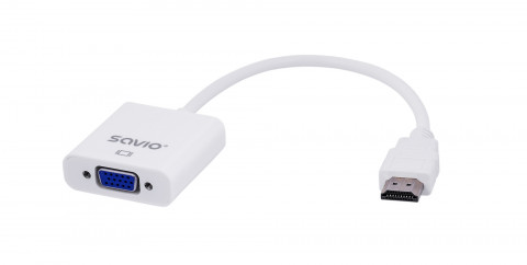 SAVIO ADAPTER HDMI - VGA CL-27/B - Galeria zdjęcie 1