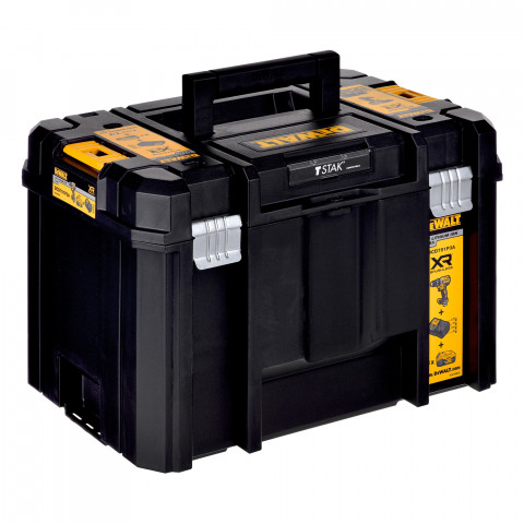 Wkrętarka akumulatorowa 18V + końcówka kątowy do bitów DCD791P3A DEWALT - Galeria zdjęcie 7