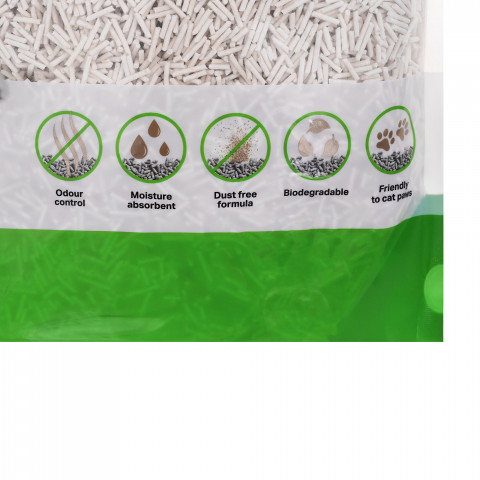 DIAMENTIQ Tofu Neutral Ultra clumping - żwirek roślinny - 2,5kg + GRATIS! - Galeria zdjęcie 10