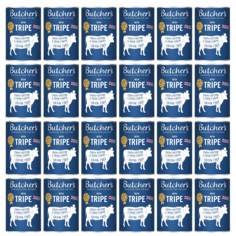 BUTCHER'S Original Tripe Mix Pasztet ze żwaczem - mokra karma dla psa - 24x400g - Galeria zdjęcie 1