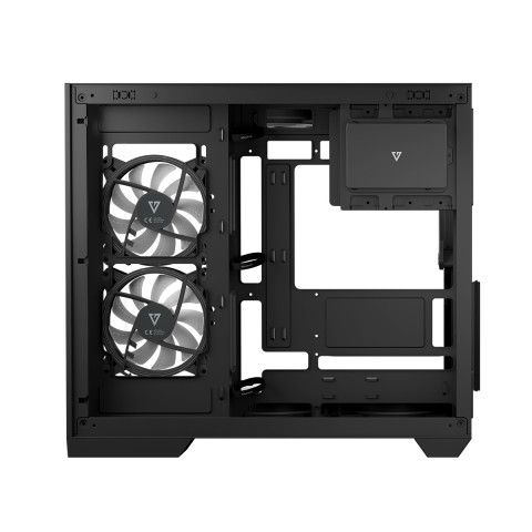 MODECOM OBUDOWA VOLCANO PANORAMA ARGB 7F MIDI BLK - Galeria zdjęcie 6