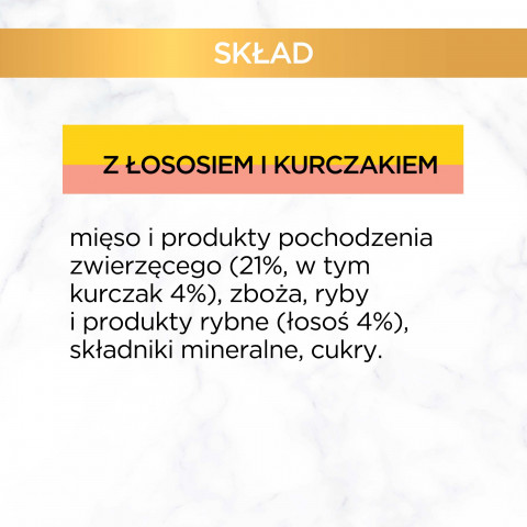 GOURMET GOLD Łosoś i kurczak w sosie mokra karma dla kota - puszka - 85 g - Galeria zdjęcie 11