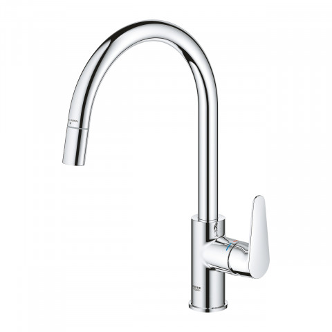 Bateria GROHE Baucurve Ohm Sink 30547000 chrom - Galeria zdjęcie 3