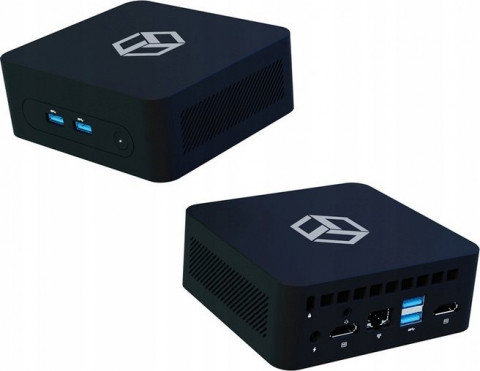 Mini PC Qoobe ANN100 N100/12GB/SSD 512GB/Win 11 Pro czarny - Galeria zdjęcie 2