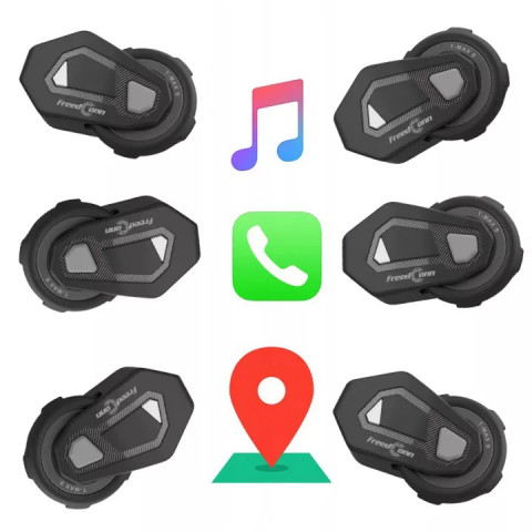 Interkom motocyklowy FreedConn T-Max S V4 Pro Single - Galeria zdjęcie 5
