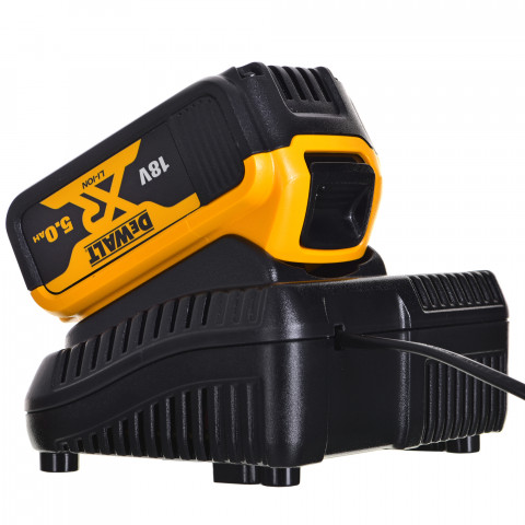 Klucz udarowy 1/2" 18V 2x5,0Ah DCF900P2T-QW DEWALT - Galeria zdjęcie 5