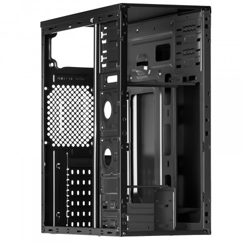 Obudowa microATX Akyga AK13BK Czarny + czerwone wnętrze USB 3.0 - Galeria zdjęcie 3