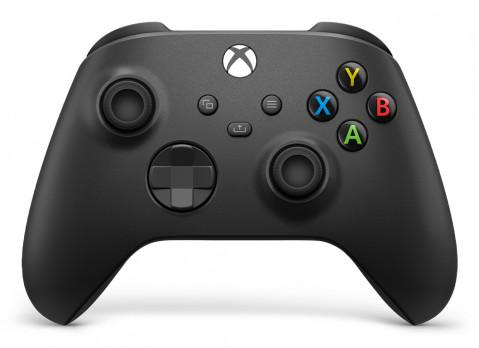 Microsoft Xbox kontroler bezprzewodowy Carbon Black - Galeria zdjęcie 1