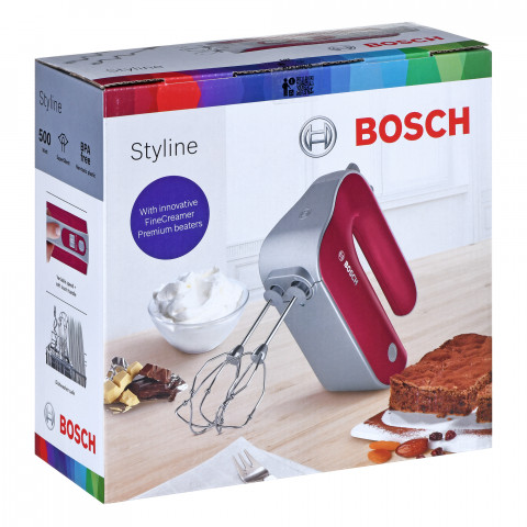 Mikser ręczny BOSCH MFQ 40304 (500W/ różowy) - Galeria zdjęcie 7