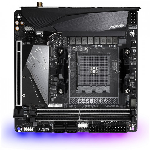 Płyta główna Gigabyte B550I AORUS PRO AX - Galeria zdjęcie 2