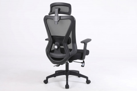 Ergonomiczny fotel biurowy ACTIVEJET T5 czarny - Galeria zdjęcie 6
