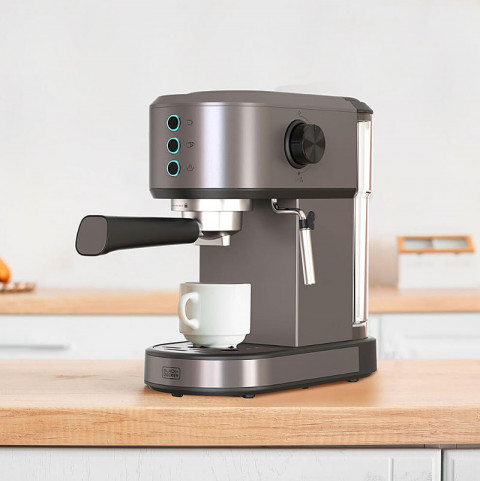 Kolbowy ekspres do kawy Black+Decker BXCO1350E - Galeria zdjęcie 3