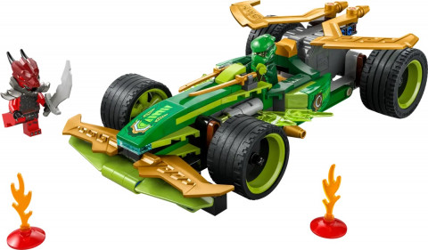 LEGO NINJAGO 71828 Samochód wyścigowy Lloyda z napędem typu pull-back - Galeria zdjęcie 3