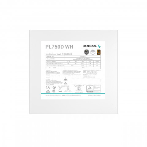 Zasilacz Deepcool PL750D WH 750W Bronze white - Galeria zdjęcie 3