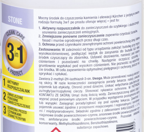 Środek do czyszczenia kamienia RM 611 KARCHER 6.295-765.0 - Galeria zdjęcie 3