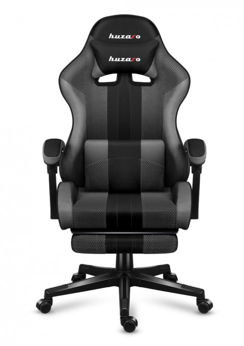 Fotel gamingowy Huzaro Force 4.7 Grey Mesh - Galeria zdjęcie 2