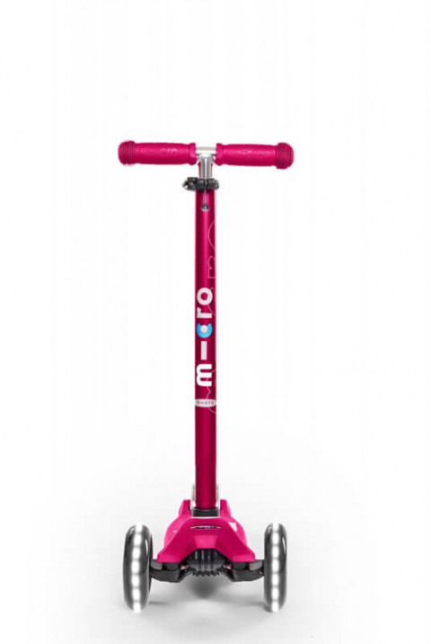 Micro Hulajnoga Maxi Deluxe LED Pink - Galeria zdjęcie 3