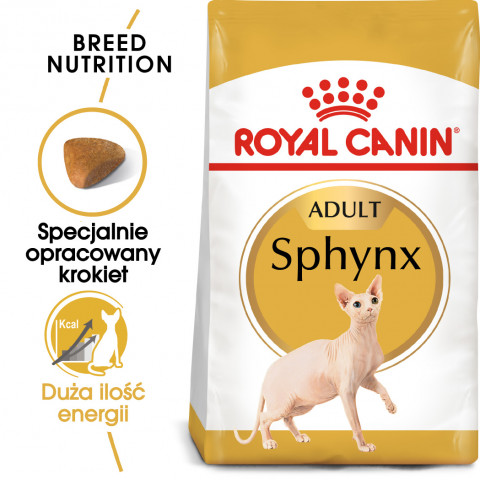ROYAL CANIN FBN Sphynx Adult - sucha karma dla dorosłego kota - 2kg - Galeria zdjęcie 12