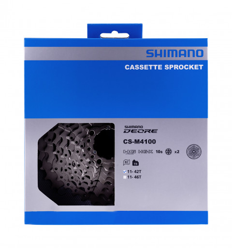 Shimano Kaseta 10rz 11-42 CS-M4100 - Galeria zdjęcie 7