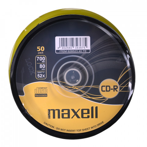 MAXELL CD-R 700 MB 52x80 min, blister, płyta - Galeria zdjęcie 4
