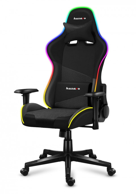 Fotel gamingowy Huzaro Force 6.2 Black RGB - Galeria zdjęcie 8