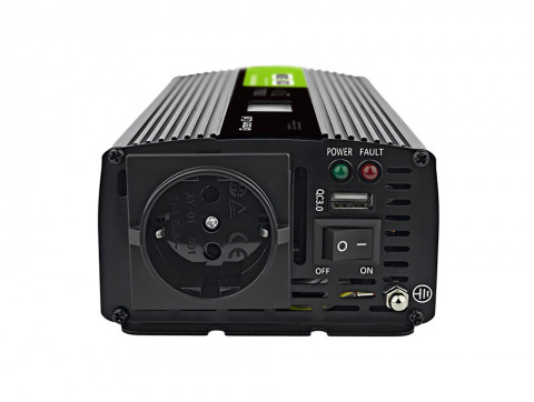 GREEN CELL PRZETWORNICA LCD 12V 500W/1000W SINUS - Galeria zdjęcie 6