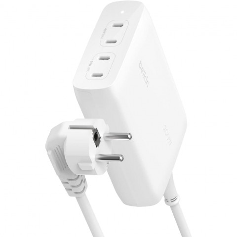 Ładowarka Belkin BoostCharge Pro 4-Port USB-C PD 3.1 GaN Charger 200W White - Galeria zdjęcie 8