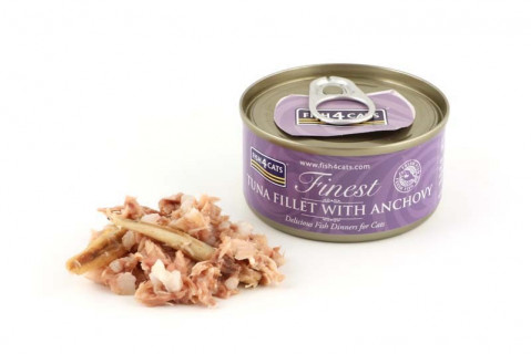 FISH4CATS Finest filet MIX SMAKÓW - mokra karma dla kota 18x70g - Galeria zdjęcie 4