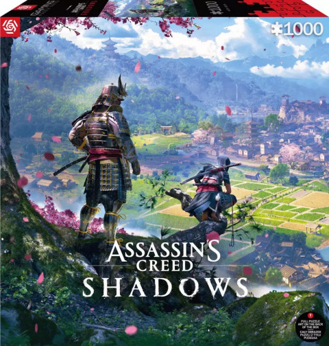 Puzzle Good Loot Gaming Puzzle: Assassin's Creed Shadows Vista of Japan 1000 elementów - Galeria zdjęcie 4