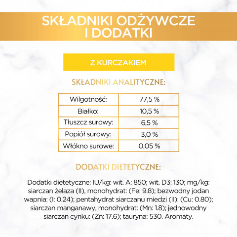 GOURMET GOLD Mus z drobiem mokra karma dla kota - 24x85 g - Galeria zdjęcie 12