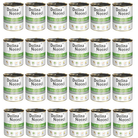 DOLINA NOTECI Premium bogata w dziczyznę - mokra karma dla psa - 24x800g - Galeria zdjęcie 1