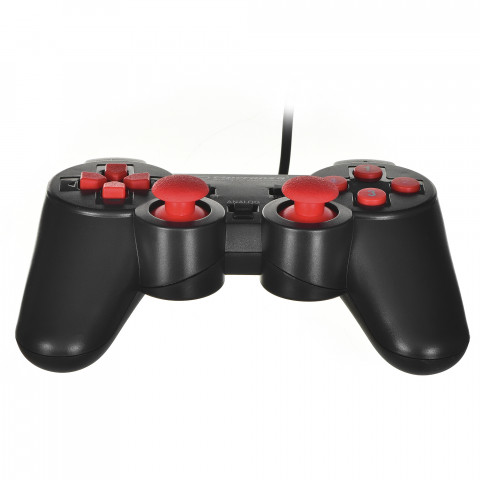 Esperanza gamepad pc usb czarno/czerwony warrior egg102r - Galeria zdjęcie 2