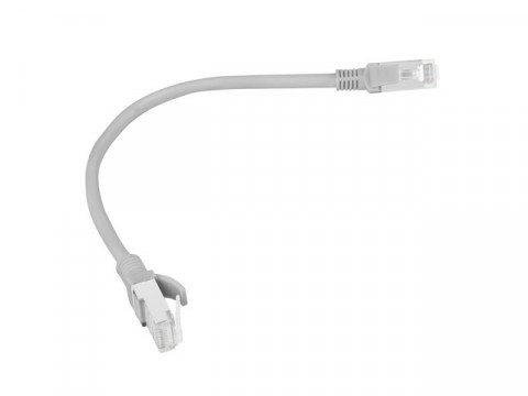 Lanberg patchcord utp kat.e 0.25m szary pcu5-10cc-0025-s - Galeria zdjęcie 2