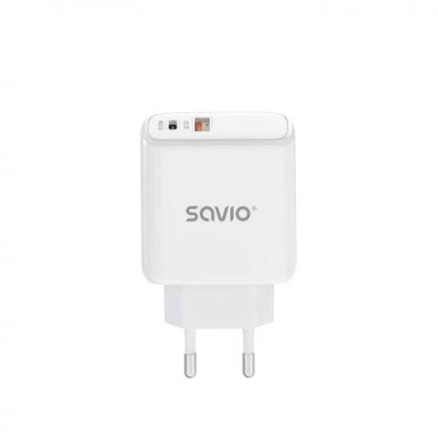 SAVIO ŁADOWARKA SIECIOWA 30W QUICK CHARGE LA-06 - Galeria zdjęcie 1