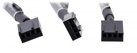 Moc. NOCTUA NA-SRC7 3 szt Low-Noise Adaptors 4-Pin - Galeria zdjęcie 5